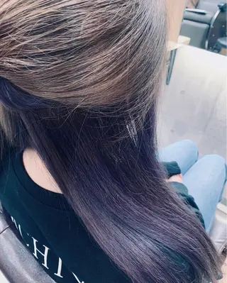 ロング カラー hair salon mementoのヘアスタイル