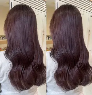 カラー ヘアメ/お呼ばれﾍｱ /横浜/nozomiのヘアスタイル