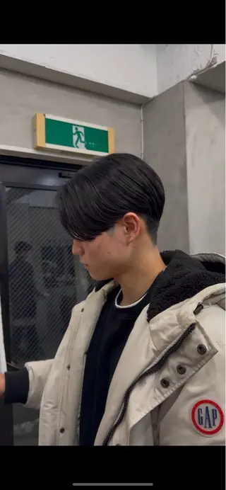 ショート メンズ PERCUT原宿所属・無料カット 藤田遼晴のヘアスタイル