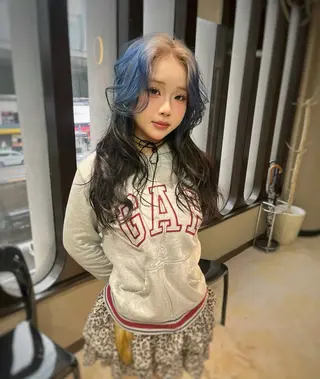 ロング カラー 💖艶髪ブリーチ髪質 改善💖ケンシンのヘアスタイル