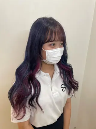 カラー 小濵 美月のヘアスタイル