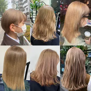 ロング カラー ヘアアレンジ Lim五反田所属・TSUNA 🌙 Lim 五反田のマツエク・マツパデザイン