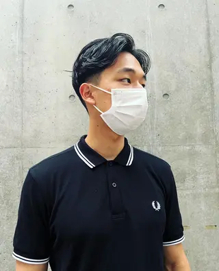 ショート メンズ メンズスタイリスト リュウジのヘアスタイル