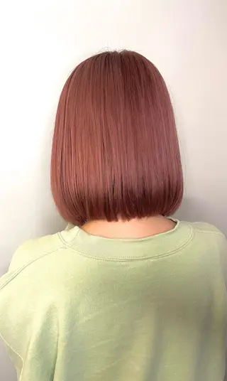 ミディアム カラー TIECHEL所属・韓国ナチュラル・ ベージュ/落合夏希のヘアスタイル