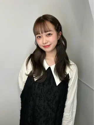 ロング カラー land所属・透明感カラー/レイヤ ー🌙Honokaのヘアスタイル