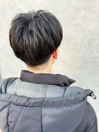 メンズ 米元 春奈のヘアスタイル