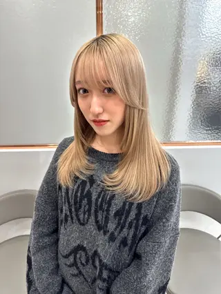 セミロング Haruna 💜のヘアスタイル