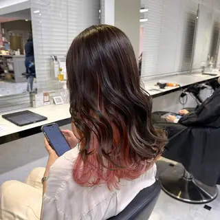 カラー 今どきモテヘアー💞 福岡💞のヘアスタイル