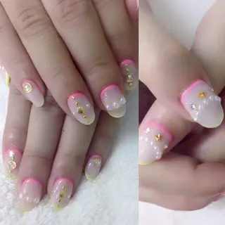 ネイル 遊津 美来のネイルデザイン