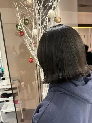 ショート カラー 巻ける縮毛矯正/艶 カラーchika🩵のヘアスタイル