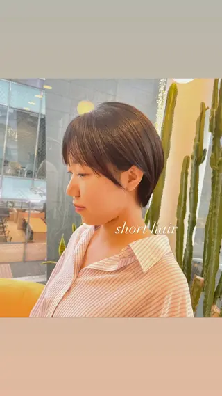 ショート ♡髪質改善/透明感 カラー/うらら♡のヘアスタイル