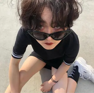 ショート カラー パーマ メンズ zestKalon 🔗IBUのヘアスタイル