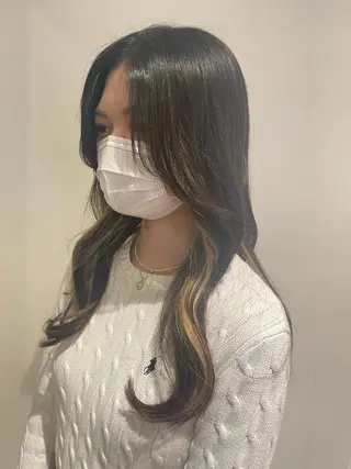 ロング PRIMA所属・中藤 百恵のヘアスタイル