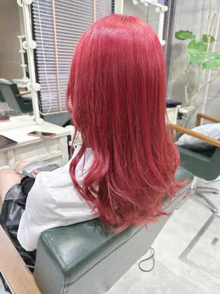 ロング カラー モテ髪透明感❤️ デイズヘアカラーのヘアスタイル