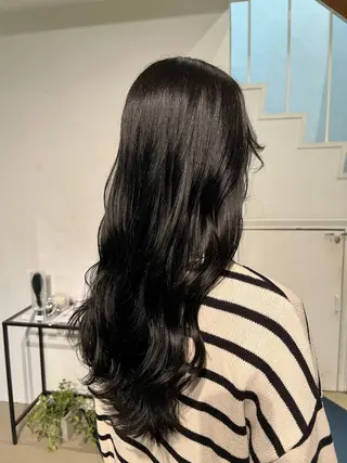 ロング カラー lapensee noir所属・ムラコシヒカリ lapenseeのヘアスタイル