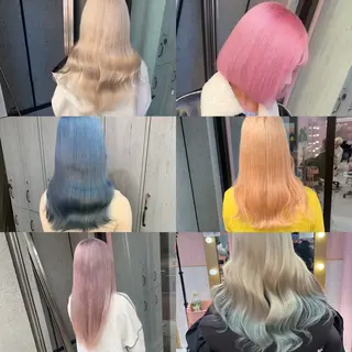 ロング カラー アイドル級girly 🎀Ramu🎀のヘアスタイル