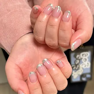 ネイル unwind ┊︎冬っぽネイル🧸のネイルデザイン