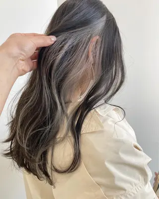 ロング ୨୧柔らかいカラー nozomi ୨୧のヘアスタイル