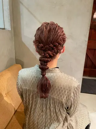 ロング 石田 まいやのヘアスタイル