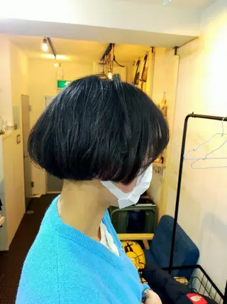 ショート SUN GLOW サングロウ所属・水素トリートメント/ 髪質改善/ナカノメのヘアスタイル