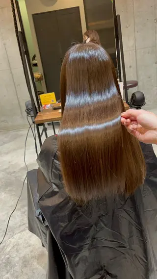 ロング SALOWIN 栄３丁目店所属・福田 修平💎 髪質改善/美髪矯正のヘアスタイル