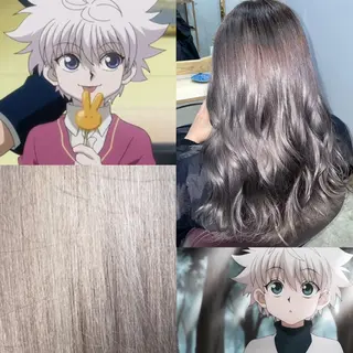 セミロング カラー miloc那覇 MIKUのヘアスタイル