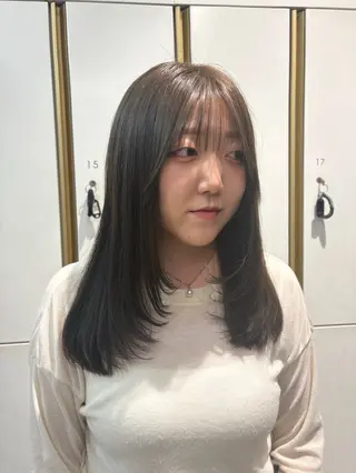 ミディアム ブリーチ/暖色カラー /kotoneのヘアスタイル