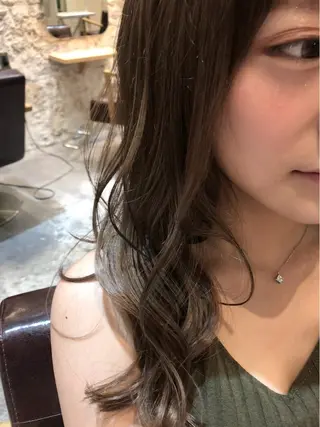 ロング カラー AUBE hair ales福岡平尾店所属・塚本 昂のヘアスタイル