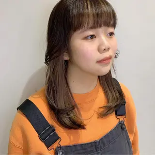 セミロング カラー パーマ ヘアアレンジ 近藤千翔🩵 髪質改善Periodのエステ・リラクイメージ