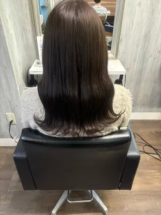 カラー 🫧うる艶カラー🫧 CHIKA🪼のヘアスタイル