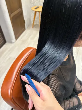 セミロング カラー PANOLA所属・🫟ツ カ🫟のヘアスタイル
