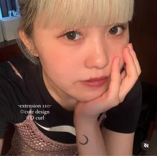 マツエク・マツパ NORA senaのマツエク・マツパデザイン