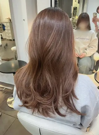 ロング カラー カラーモデル募集 🫧彩花🦋のヘアスタイル