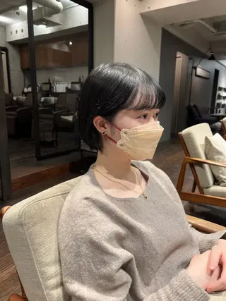 ショート カラー NERO 松井 隆人のヘアスタイル