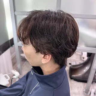パーマ メンズ 🦖韓国風メンズ/ カルマパーマ/羽根田のヘアスタイル
