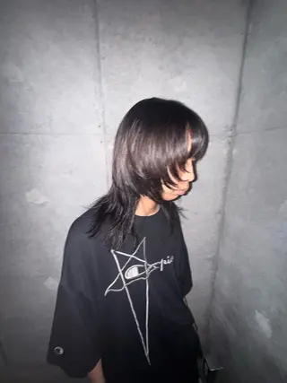 ロング ハコ（HACO)所属・豊嶋 暉直のヘアスタイル