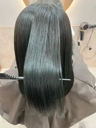 ミディアム 韓国style MITSUのヘアスタイル