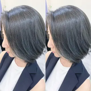 ミディアム H所属・H (エイチ) 烏丸御池店のヘアスタイル