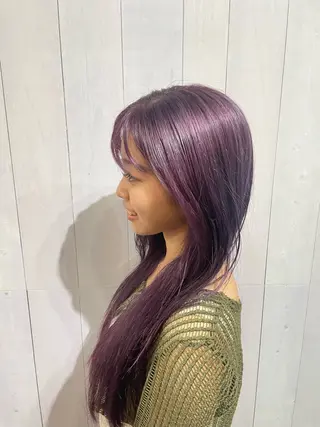 ロング カラー 浦野 翔のヘアスタイル
