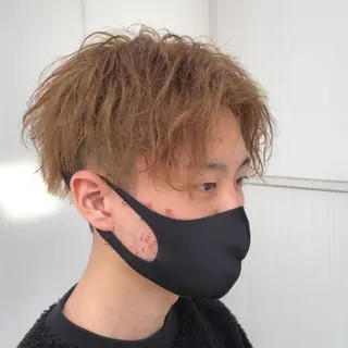 ショート カラー メンズ ⭐️メンズ特化⭐️ 上杉俊祐のヘアスタイル