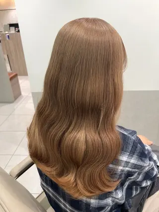 ロング カラー ヘアアレンジ Eleanor 池袋 🧸Madoka🧸のヘアスタイル