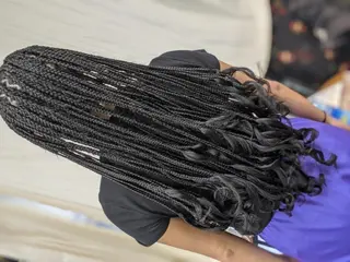 ロング ヘアアレンジ scamp ★のヘアスタイル