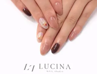 ネイル 新橋 ルキナ スタッフのネイルデザイン