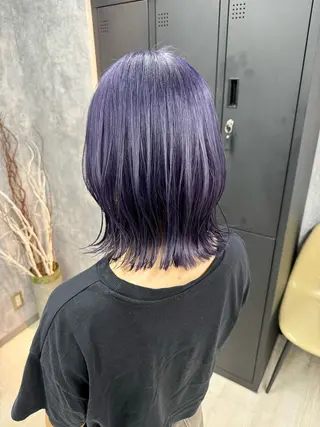 ミディアム カラー 【.ico】心斎橋 飛田ゆうきのヘアスタイル