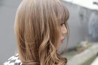 ミディアム カラー パーマ ヘアアレンジ メンズ キッズ ネイル マツエク・マツパ THREE NINE 【スリーナイン】のヘアスタイル
