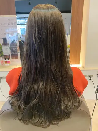 ロング メンズパーマ/難波/ 心斎橋　室園亮佑のヘアスタイル