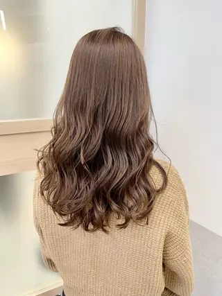 ロング カラー 天野 涼のヘアスタイル