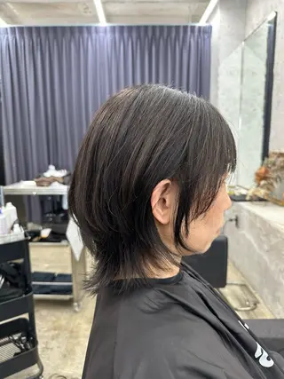 ミディアム カラー 🪐LANDS🪐 福垣 海也のヘアスタイル