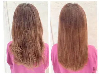 ミディアム 代表山口ひな 髪質改善のプロのヘアスタイル