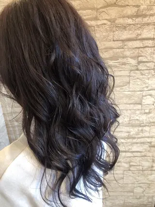 セミロング カラー 久保田 茜のヘアスタイル